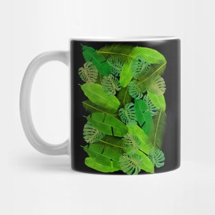 Plants leafs pattern Mug